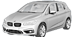 BMW F45 U1820 Fault Code
